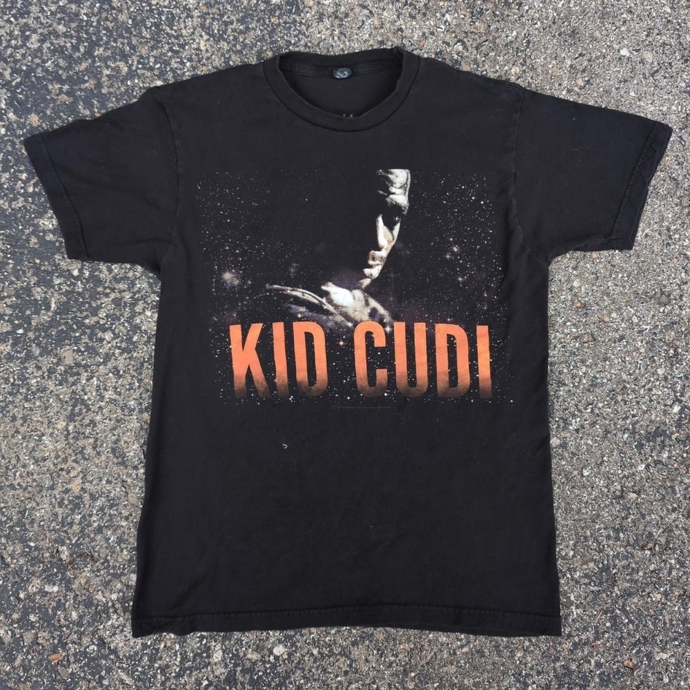 🔥5/$25 Black Medium Kid Cudi The Cud Life Tour 2013 Double Sided Graphic